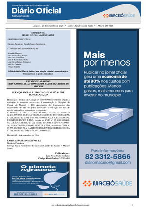 Assinatura Digital da última edição