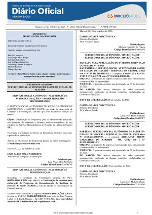 Assinatura Digital da última edição