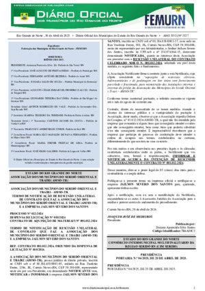 Assinatura Digital da última edição