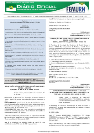 Assinatura Digital da última edição