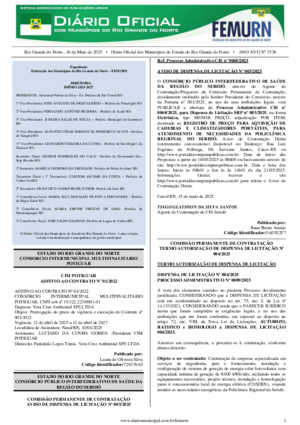 Assinatura Digital da última edição