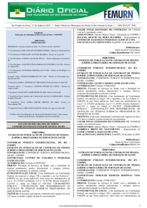 Assinatura Digital da última edição