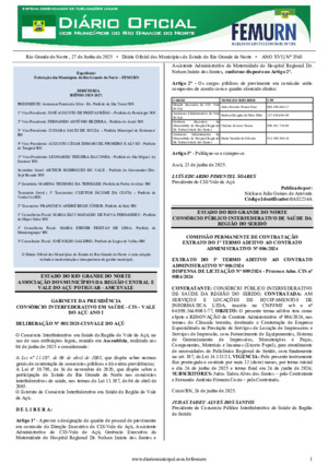 Assinatura Digital da última edição