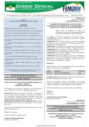 Assinatura Digital da última edição