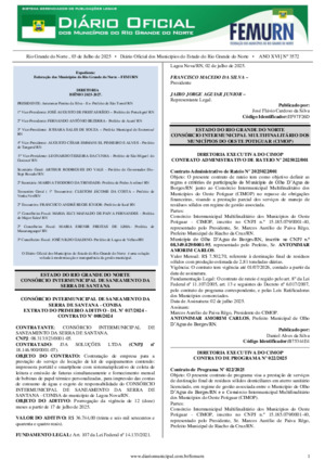 Assinatura Digital da última edição