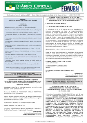 Assinatura Digital da última edição