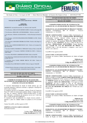 Assinatura Digital da última edição