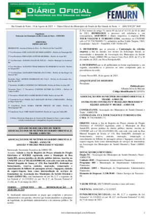 Assinatura Digital da última edição