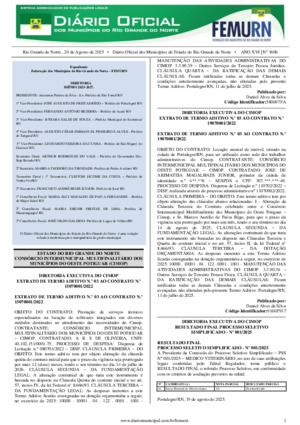 Assinatura Digital da última edição