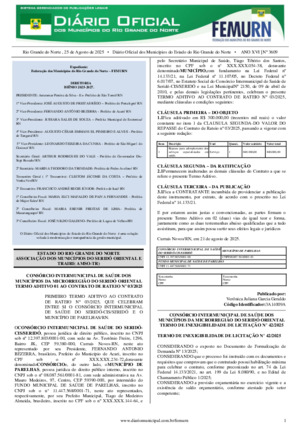 Assinatura Digital da última edição