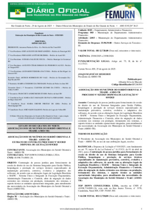 Assinatura Digital da última edição