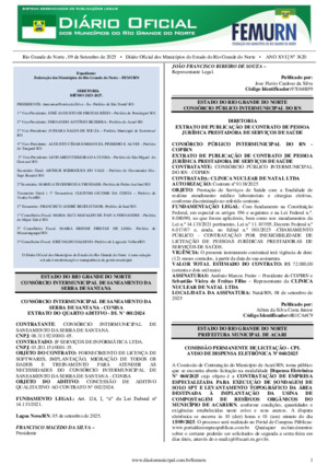 Assinatura Digital da última edição