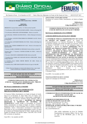 Assinatura Digital da última edição
