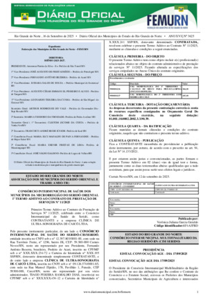 Assinatura Digital da última edição