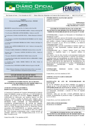 Assinatura Digital da última edição