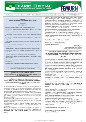 Assinatura Digital da última edição
