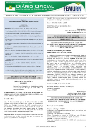 Assinatura Digital da última edição