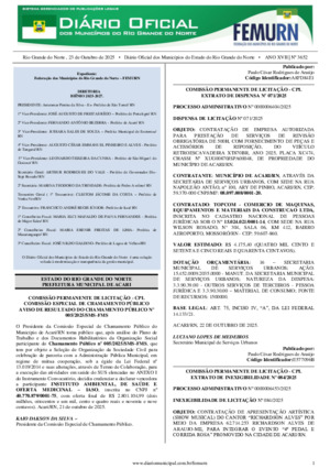 Assinatura Digital da última edição