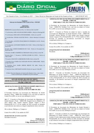 Assinatura Digital da última edição