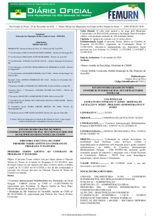 Assinatura Digital da última edição