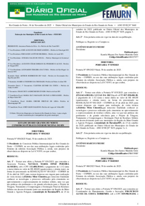 Assinatura Digital da última edição