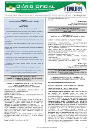 Assinatura Digital da última edição