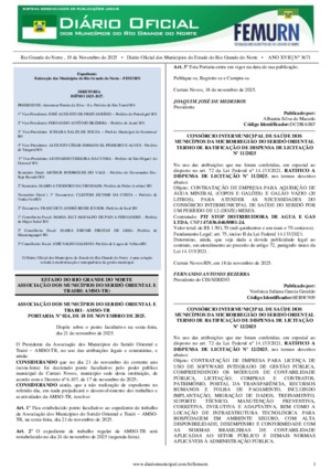 Assinatura Digital da última edição