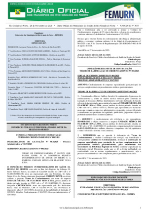 Assinatura Digital da última edição