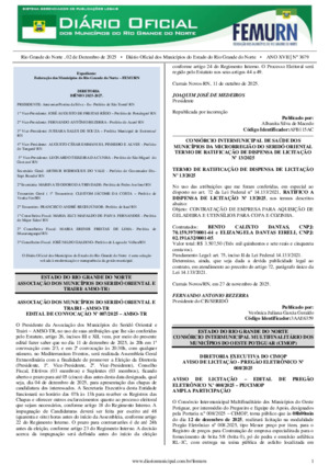 Assinatura Digital da última edição