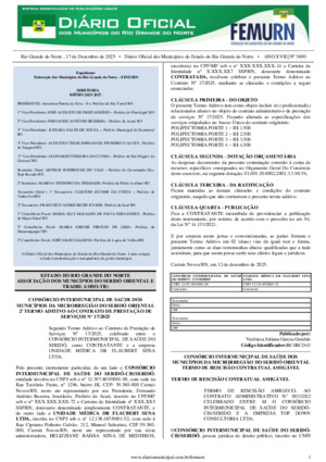 Assinatura Digital da última edição