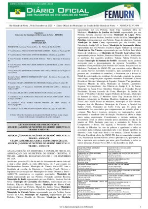 Assinatura Digital da última edição