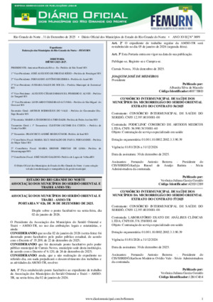 Assinatura Digital da última edição