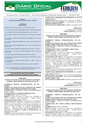 Assinatura Digital da última edição
