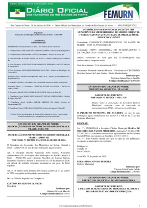 Assinatura Digital da última edição