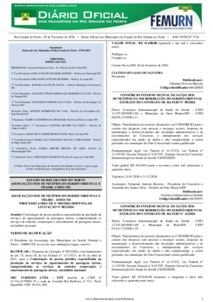 Assinatura Digital da última edição