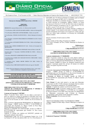 Assinatura Digital da última edição