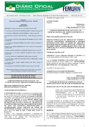 Assinatura Digital da última edição