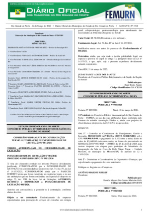 Assinatura Digital da última edição