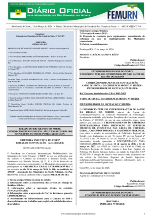 Assinatura Digital da última edição