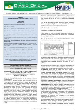 Assinatura Digital da última edição