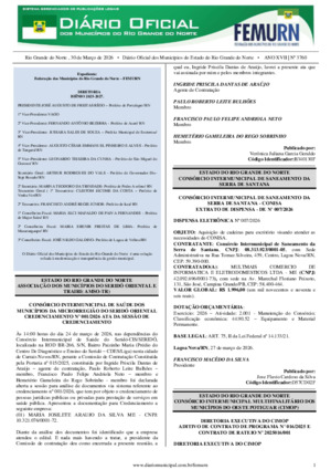 Assinatura Digital da última edição