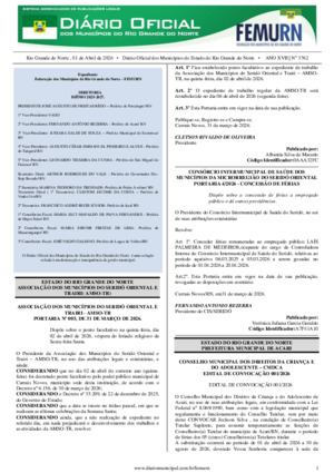 Assinatura Digital da última edição