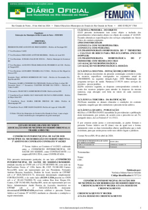 Assinatura Digital da última edição