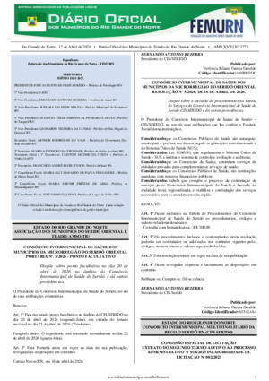 Assinatura Digital da última edição