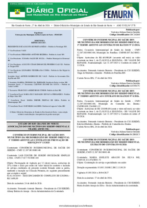 Assinatura Digital da última edição