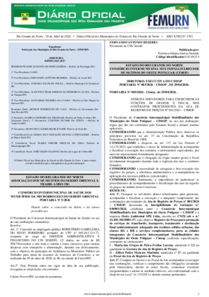 Assinatura Digital da última edição