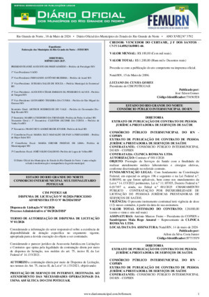 Assinatura Digital da última edição