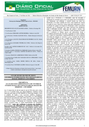 Assinatura Digital da última edição