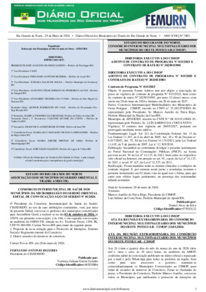 Assinatura Digital da última edição