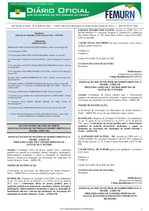 Assinatura Digital da última edição